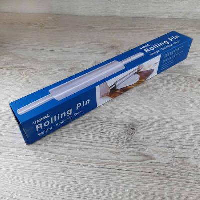 Rolling pin size: 47 cm x 6 cm x 6 cm. Working surface length 25 cm Rolling pin size: 47 cm x 6 cm x 6 cm. Working surface length 25 cm